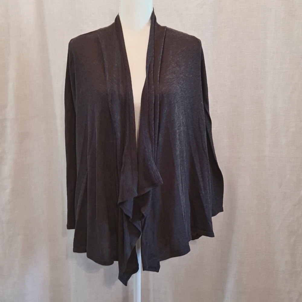 Dark grey/black cardian prob Sz XL GUC, comfortable